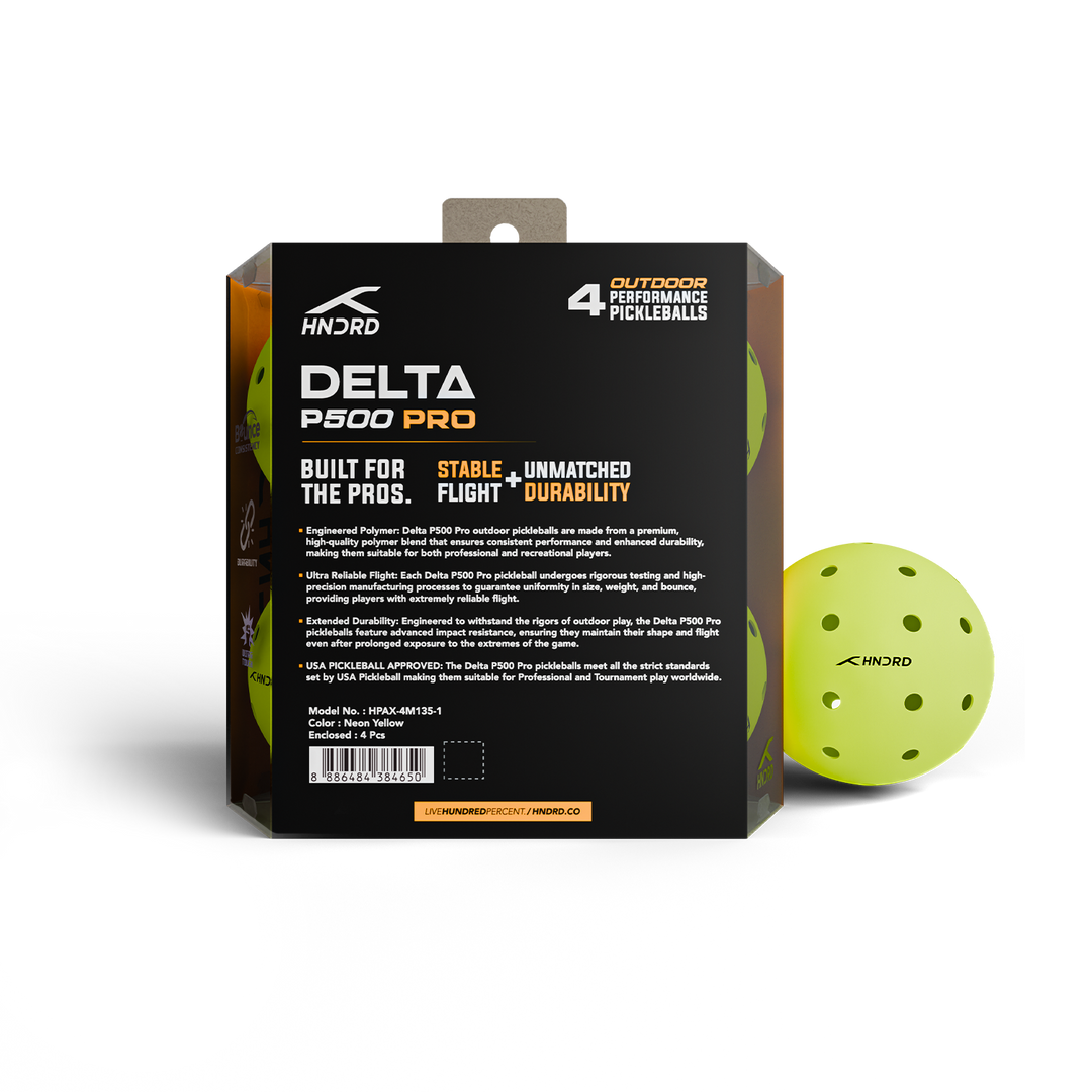 DELTA P500 PRO (PACK OF 4) - NEON YELLOW