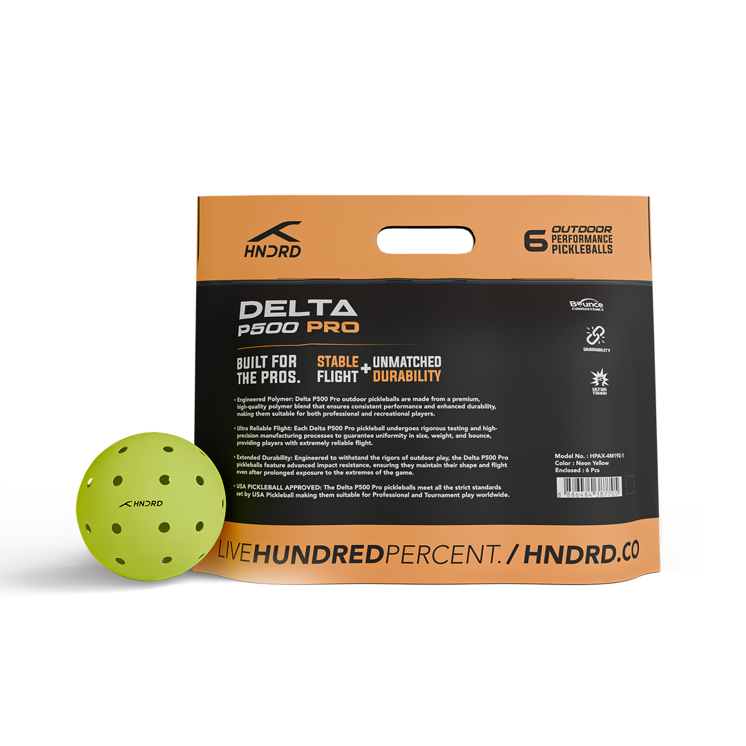 DELTA P500 PRO (PACK OF 6) - NEON YELLOW