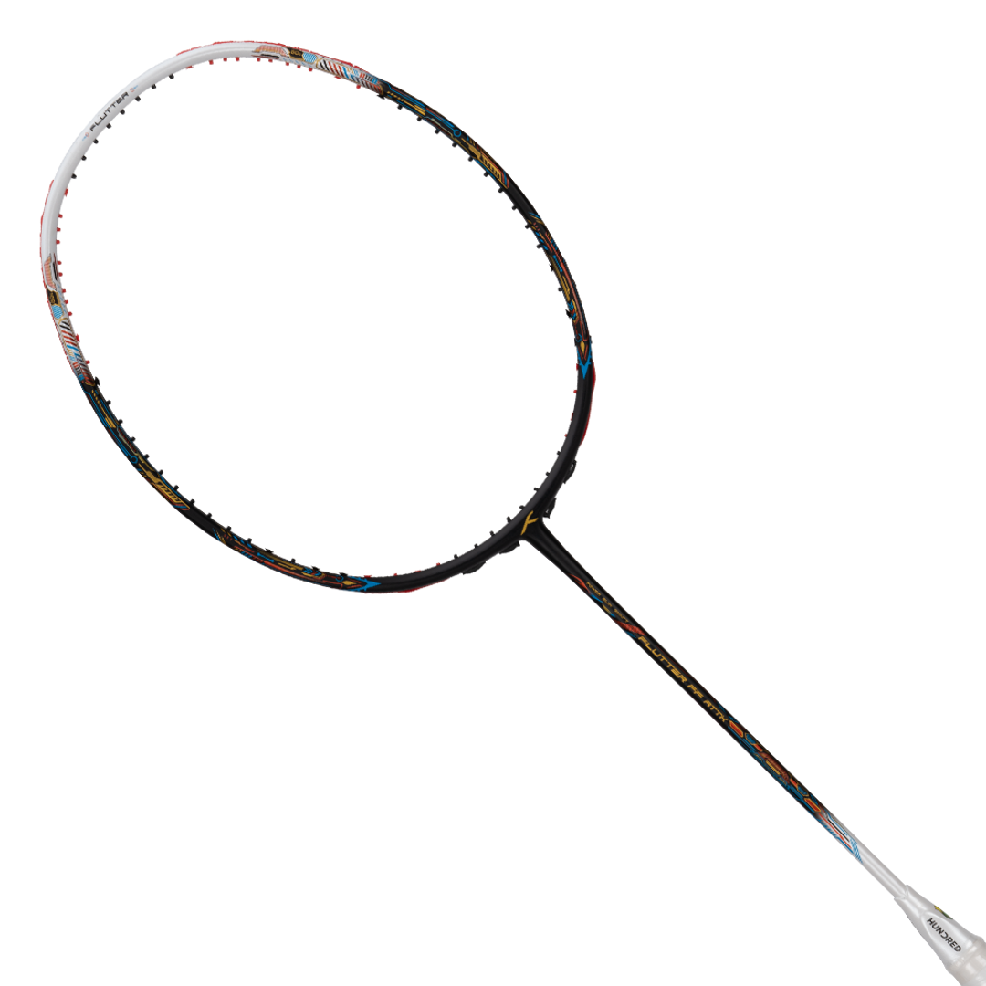 Flutter FF Attk (Black/White) - Badminton Racket
