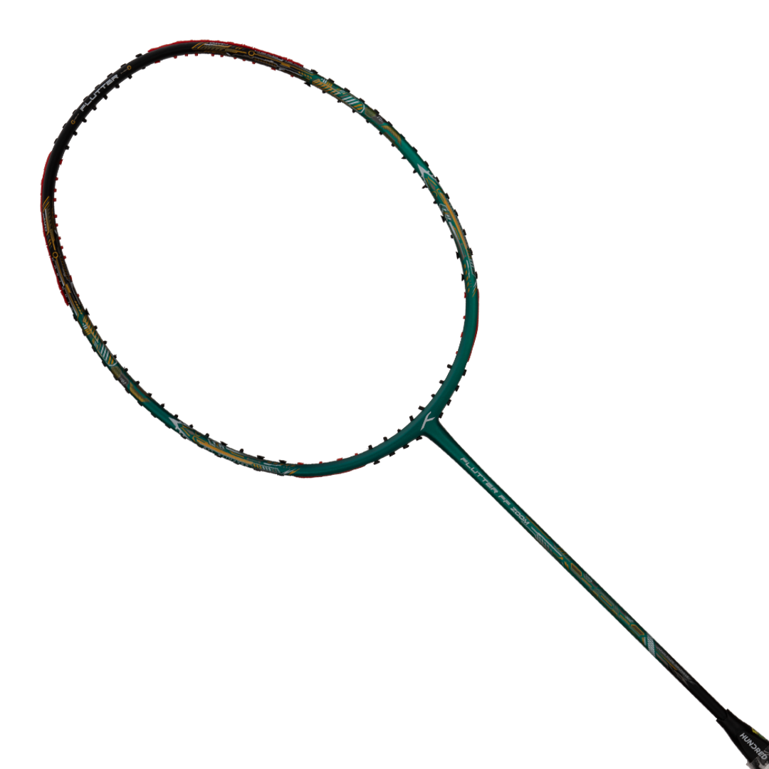 Flutter FF Zoom (Green/Black) - Badminton Racket