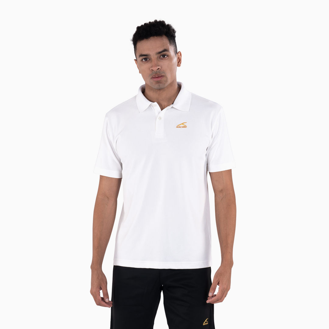 Pinnacle Polo T-Shirt-White