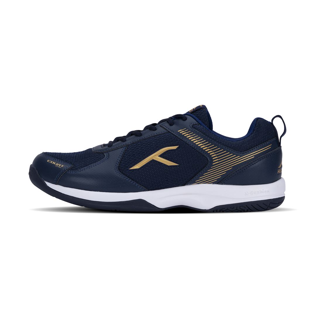 Court Star (Navy/Gold) - Badminton Shoe - Right Shoe