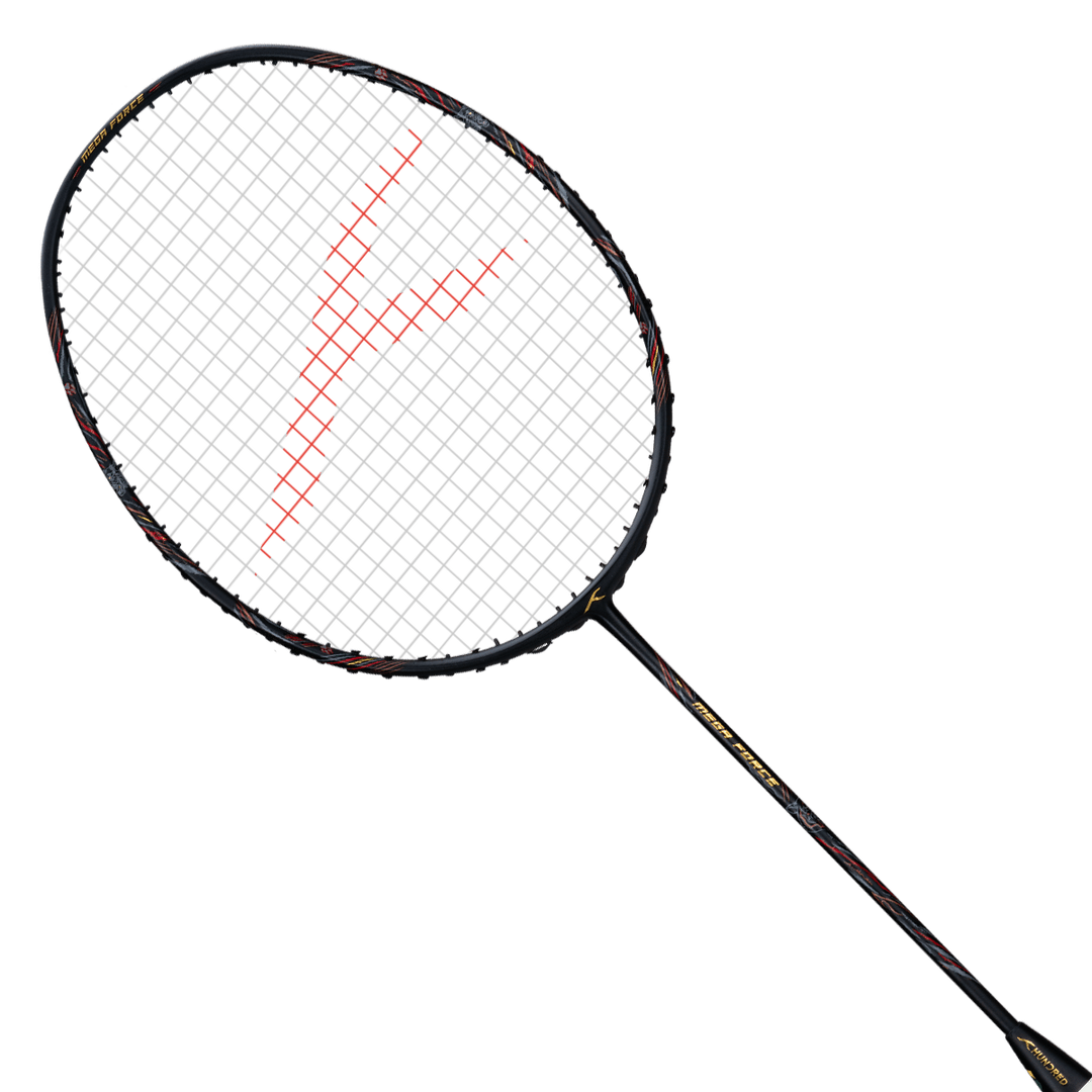 Hundred MegaForce Black Strung Badminton Racket