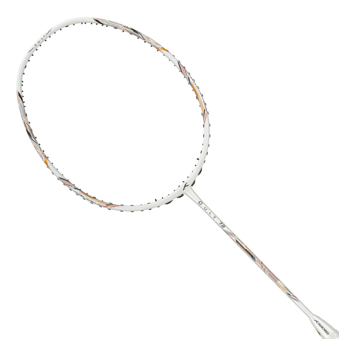 Cult 72 - White - Badminton Racket