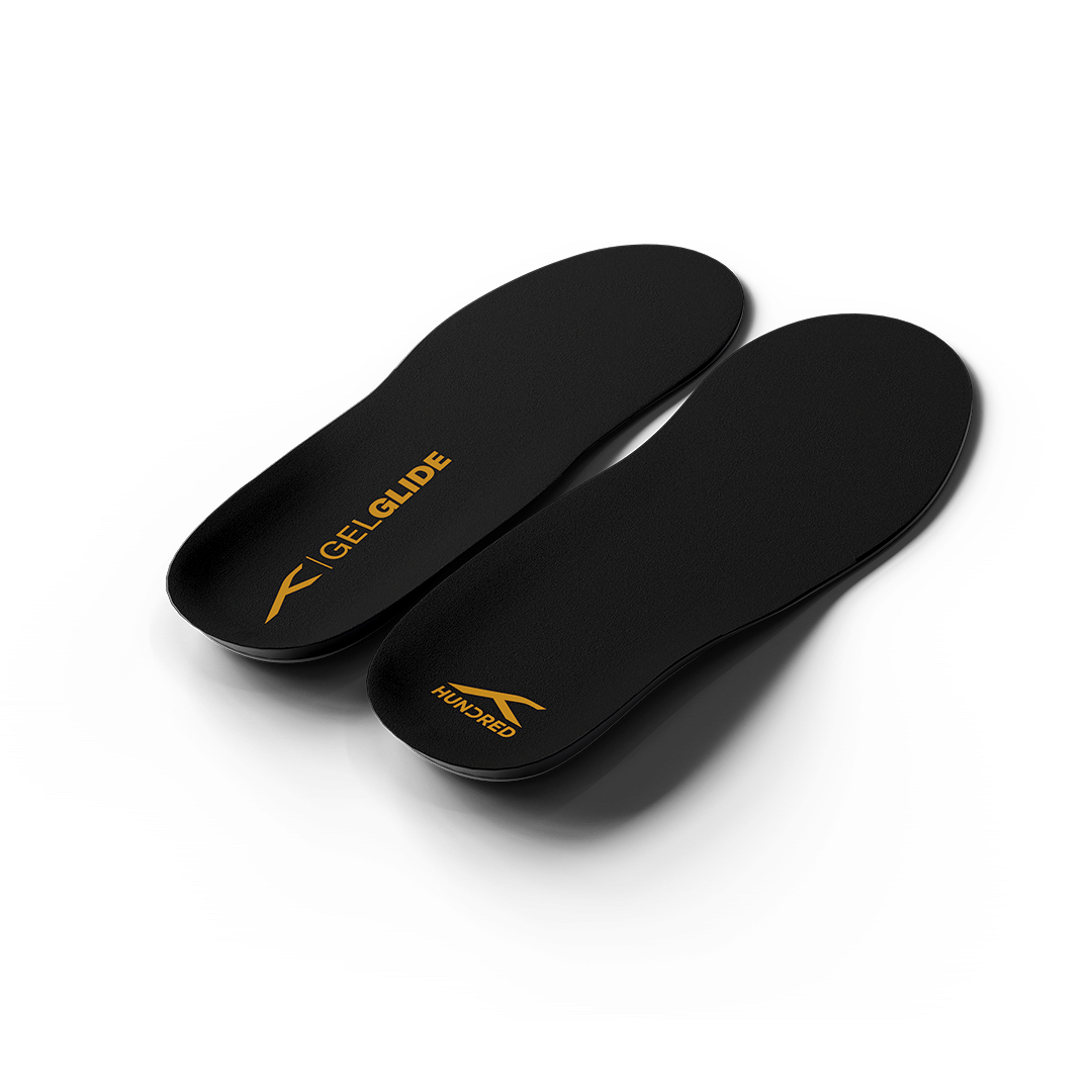 Hundred GELGLIDE INSOLE - BLACK/ORANGE