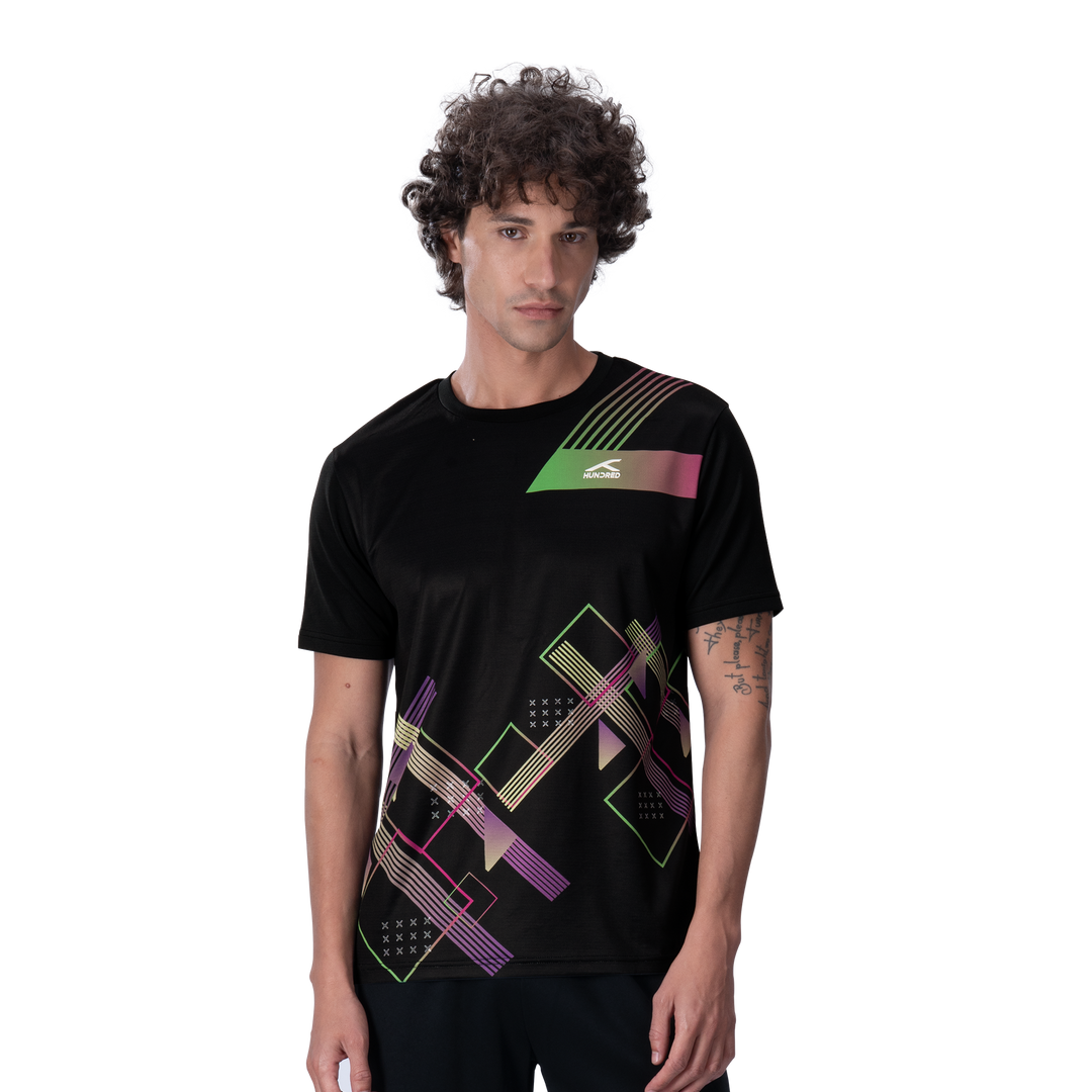 Smash Volt T-Shirt - BLACK 