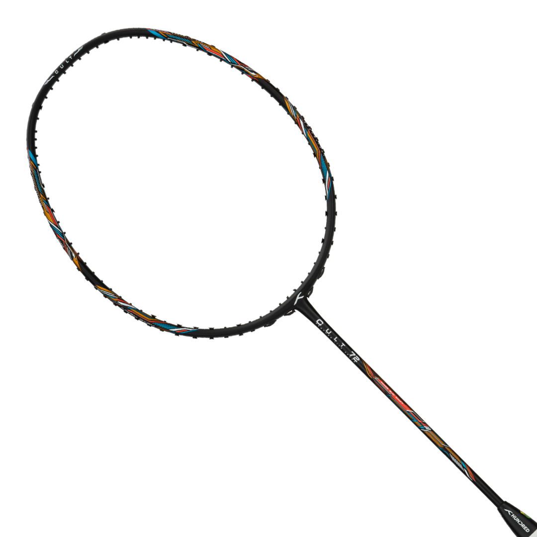 Cult 72 - Black - Badminton Racket