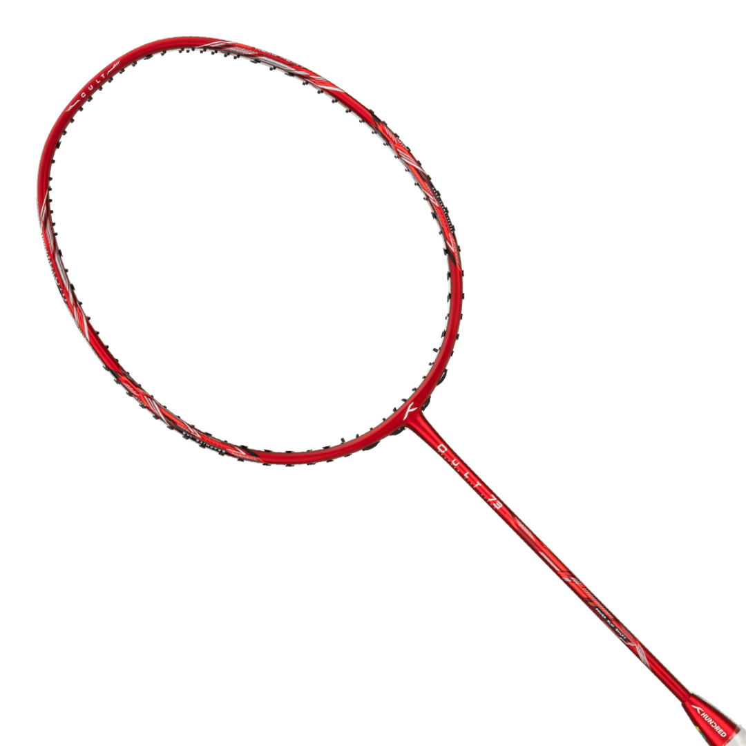 Cult 73 - Dark Red -Badminton Racket