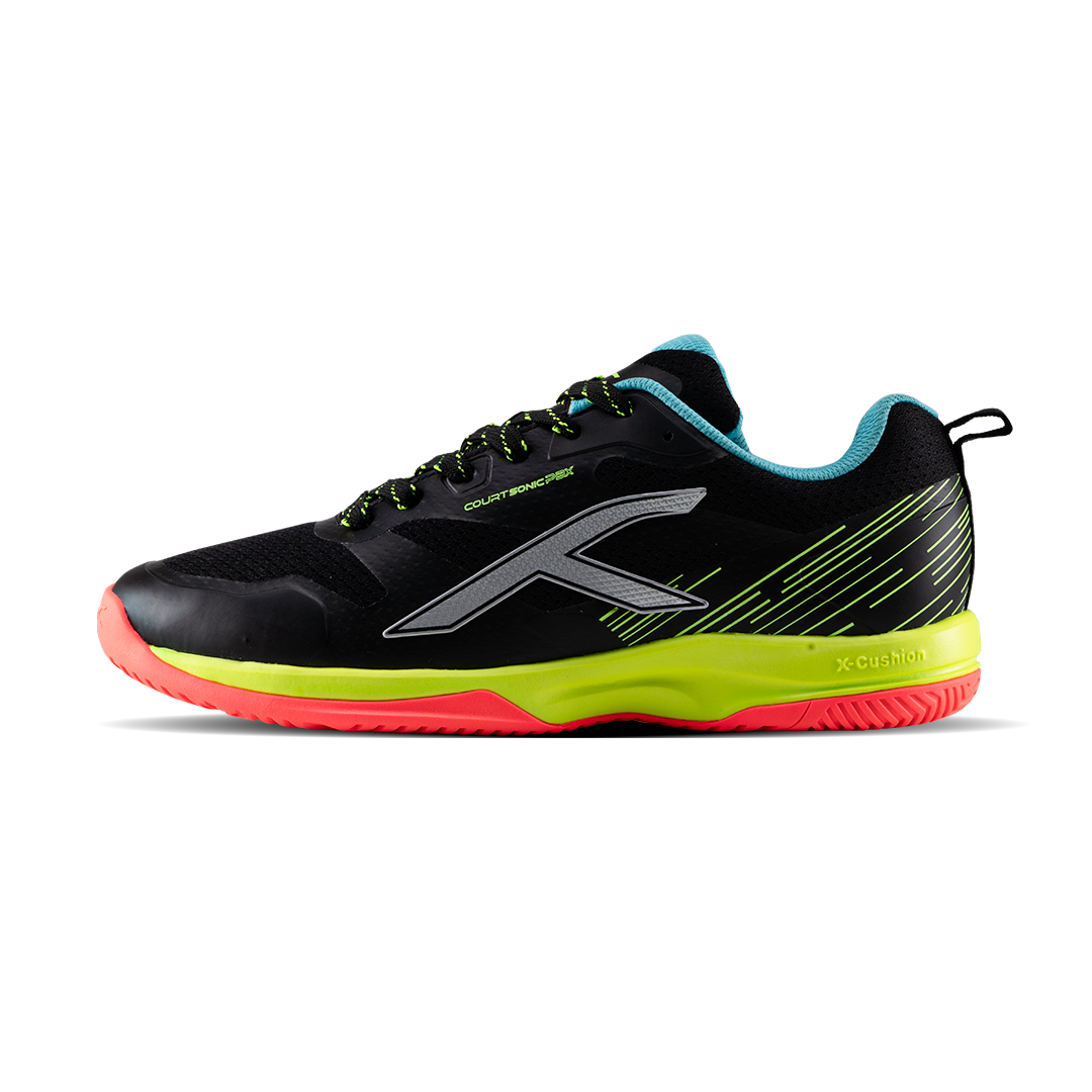 COURTSONIC PBX - BLACK/LIME/ORANGE/SEA BLUE