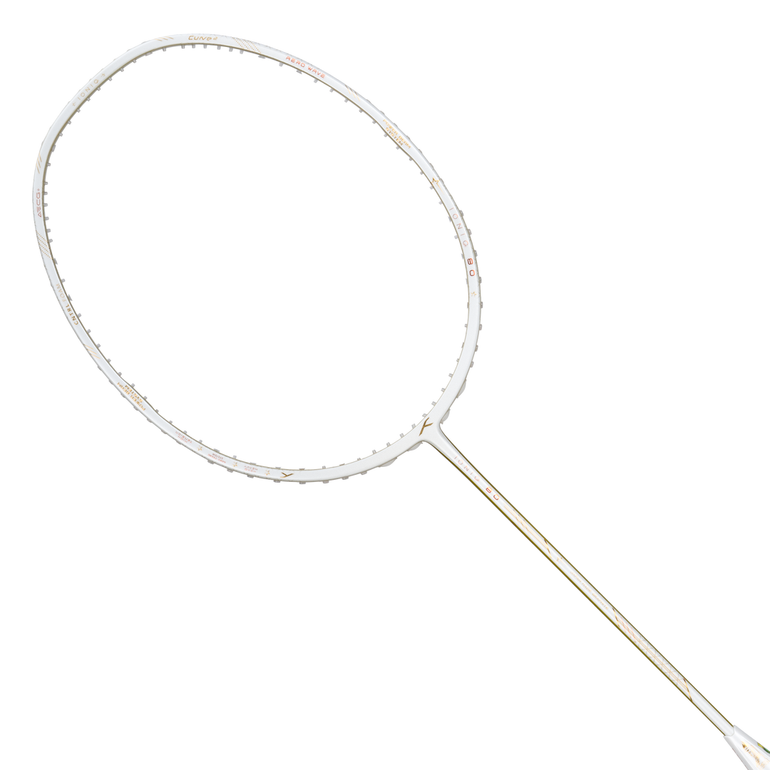 IONIQ 80 LTD - WHITE/GOLD (UNSTRUNG)