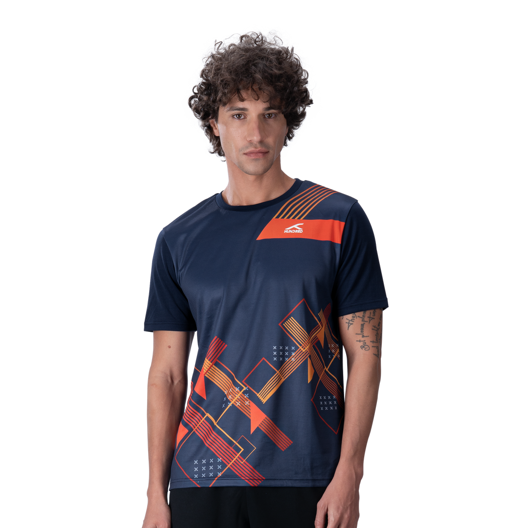 Smash Volt T-Shirt - DARK NAVY 