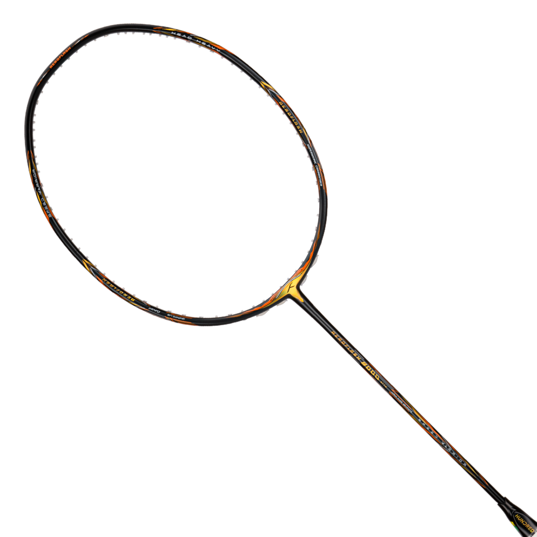 Aeroflash 8000 ATTK (CHARCOAL/BLACK/GOLD) - Badminton Racket