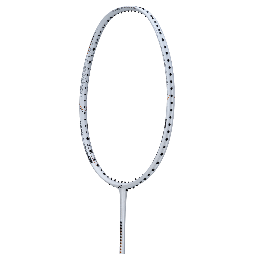 Hundred TRANING HD 140 Badminton Racket - WHITE (UNSTRUNG)