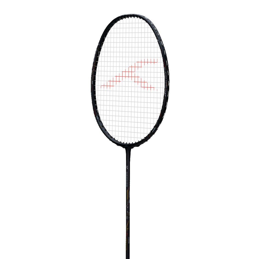 Hundred X-Warrior Strung Badminton Racket (Black)