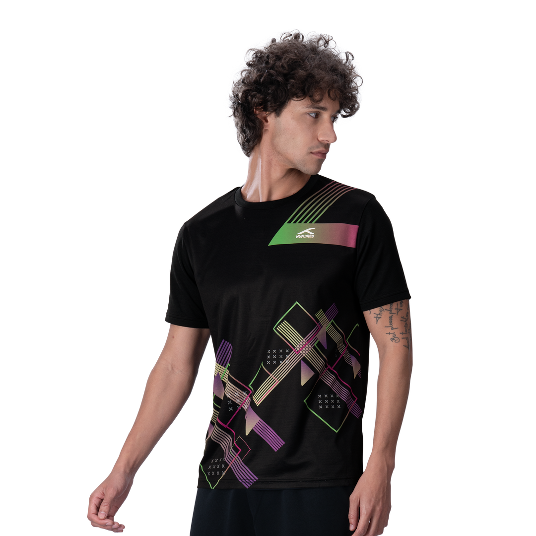 Smash Volt T-Shirt - BLACK 