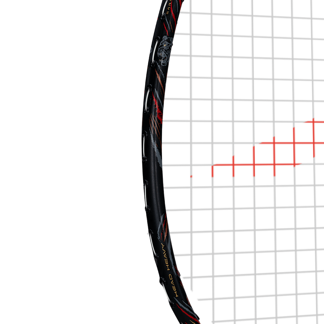 Hundred MegaForce Black Strung Badminton Racket