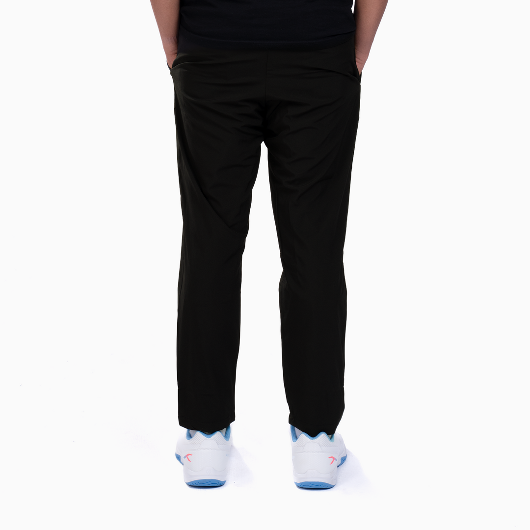 Stride Trackpant-Black - Back View