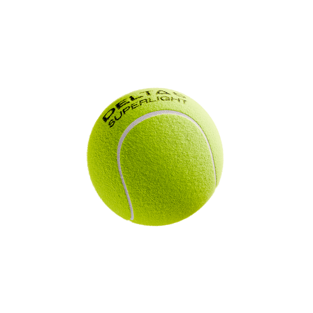 Delta 6 SuperLight Cricket Tennis Balls (Pack of 6/Yellow)