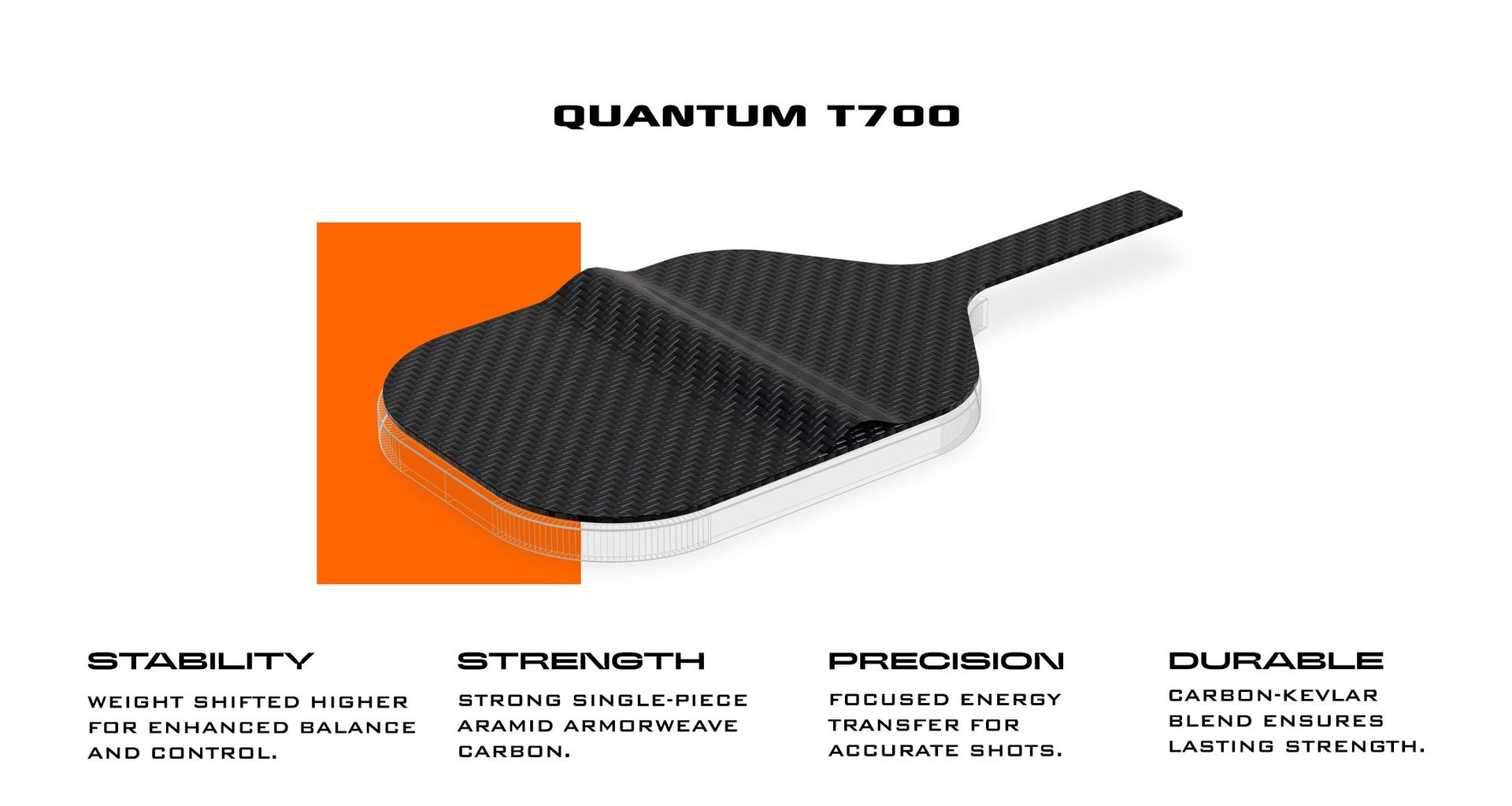 Hundred Pickleball Paddle - Phantom