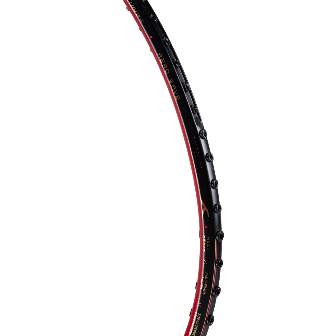 Hundred PREDATOR PRO Badminton Racket - BLACK/RED
