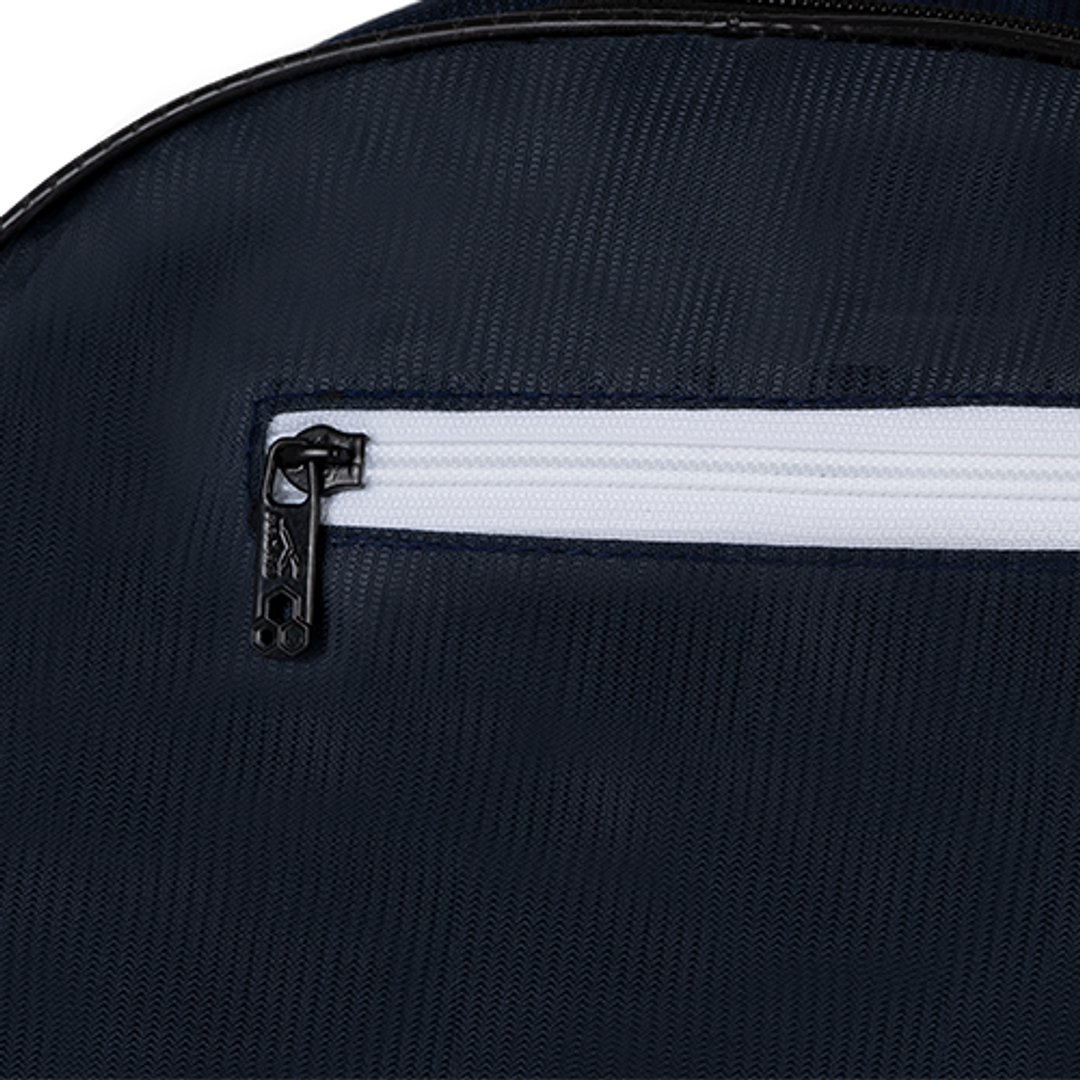 Zest Badminton Kit Bag - Navy - Zip Pocket