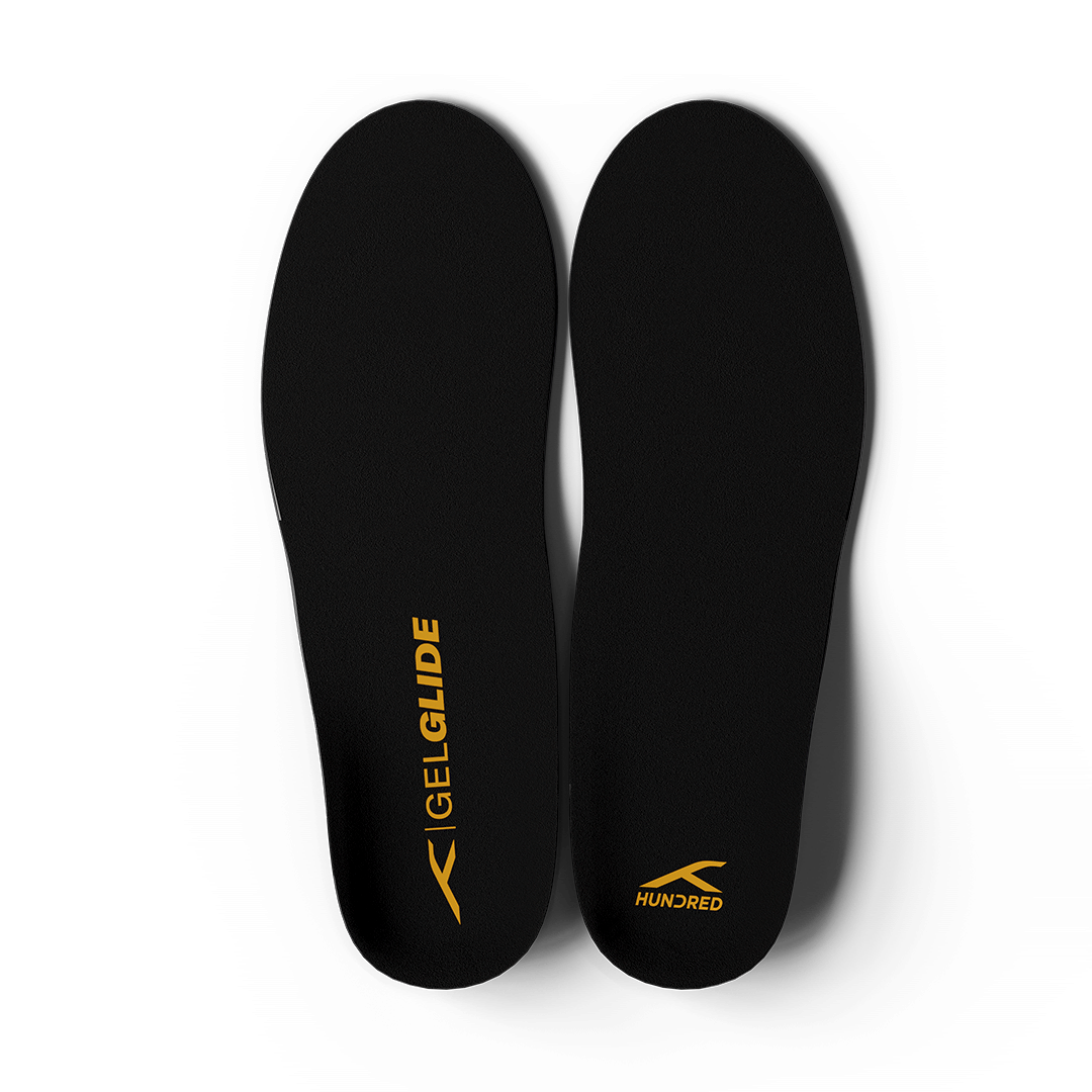 Hundred GELGLIDE INSOLE - BLACK/ORANGE