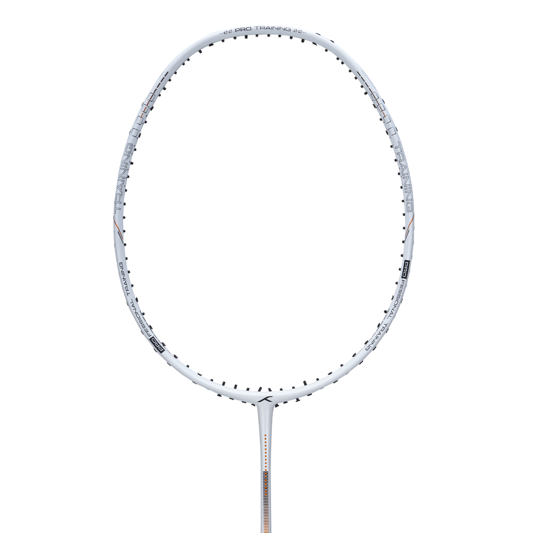 Hundred TRANING HD 140 Badminton Racket - WHITE (UNSTRUNG)