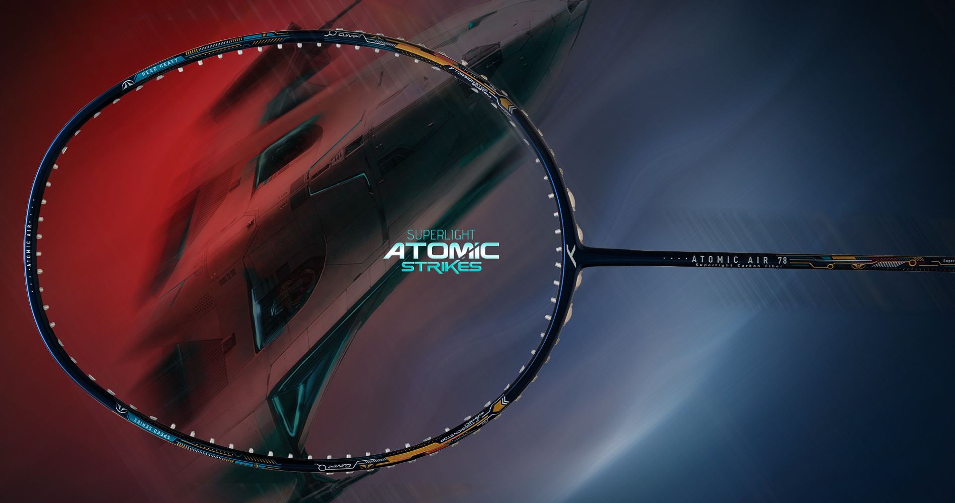 Hundred Atomic Series Badminton Rackets