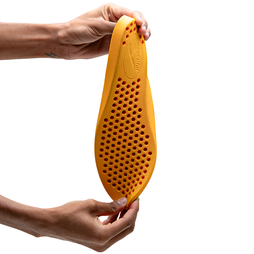 Hundred VentComfort Performance Insole : Showcasing Flexibility