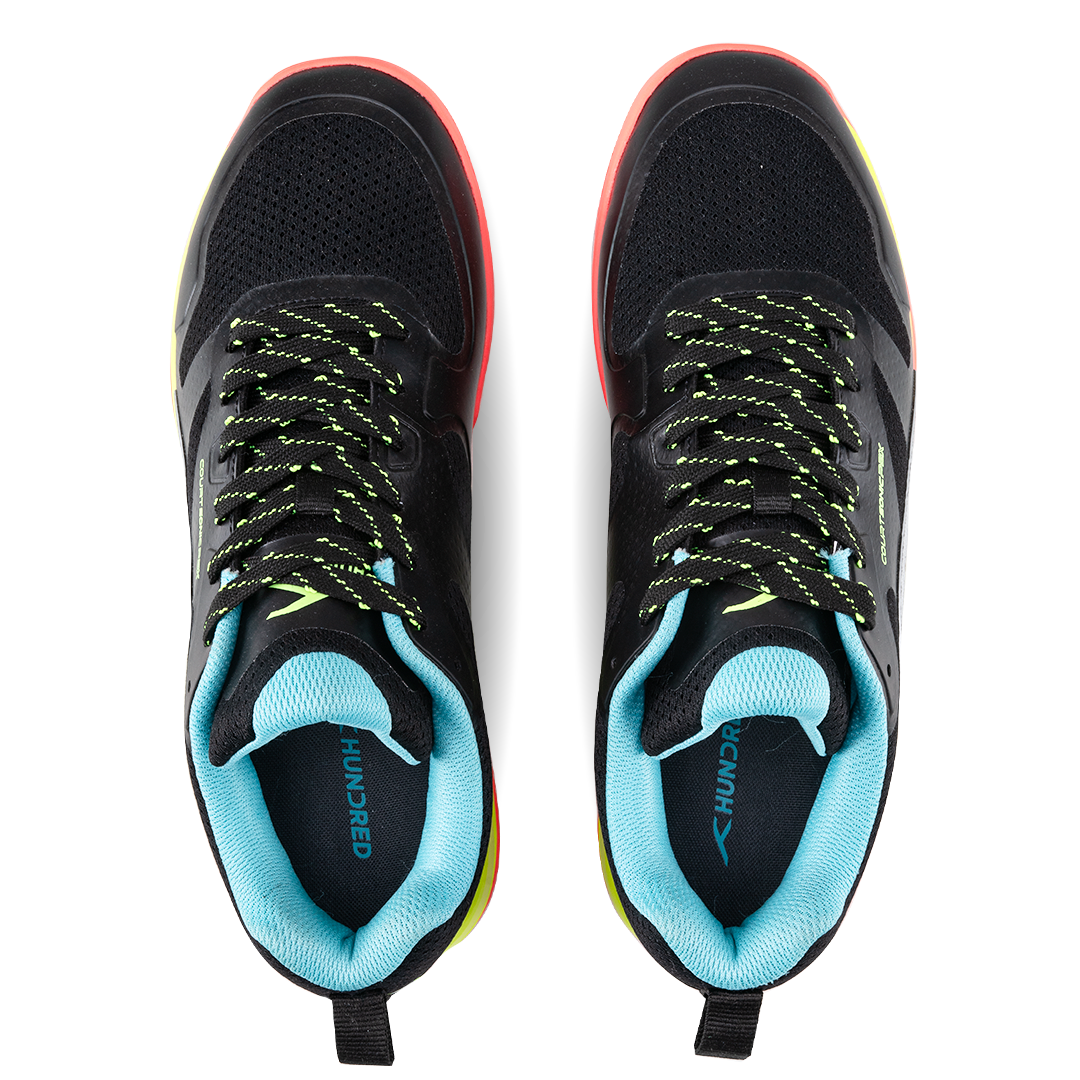 COURTSONIC PBX - BLACK/LIME/ORANGE/SEA BLUE
