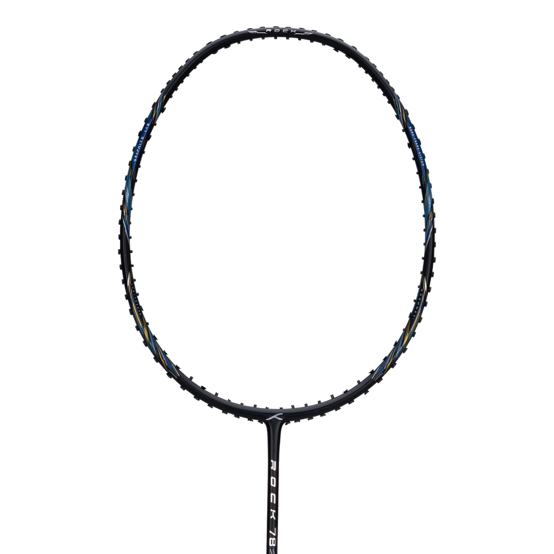 ROCK 78 (Black/Blue) - Badminton Racket
