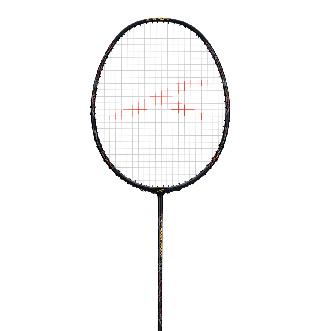 Hundred MegaForce Black Strung Badminton Racket