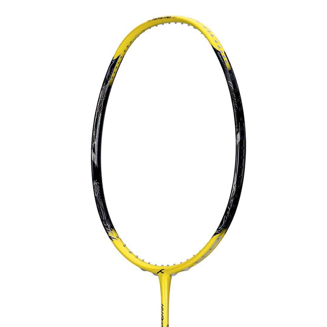 Hundred NANO NEO 7000 (5U) Badminton Racket - YELLOW/BLACK