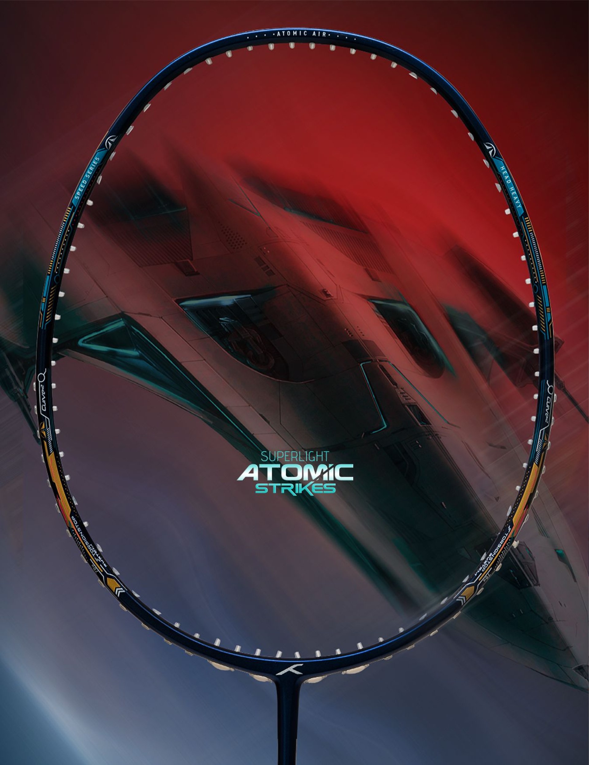 Hundred Atomic Series Badminton Rackets