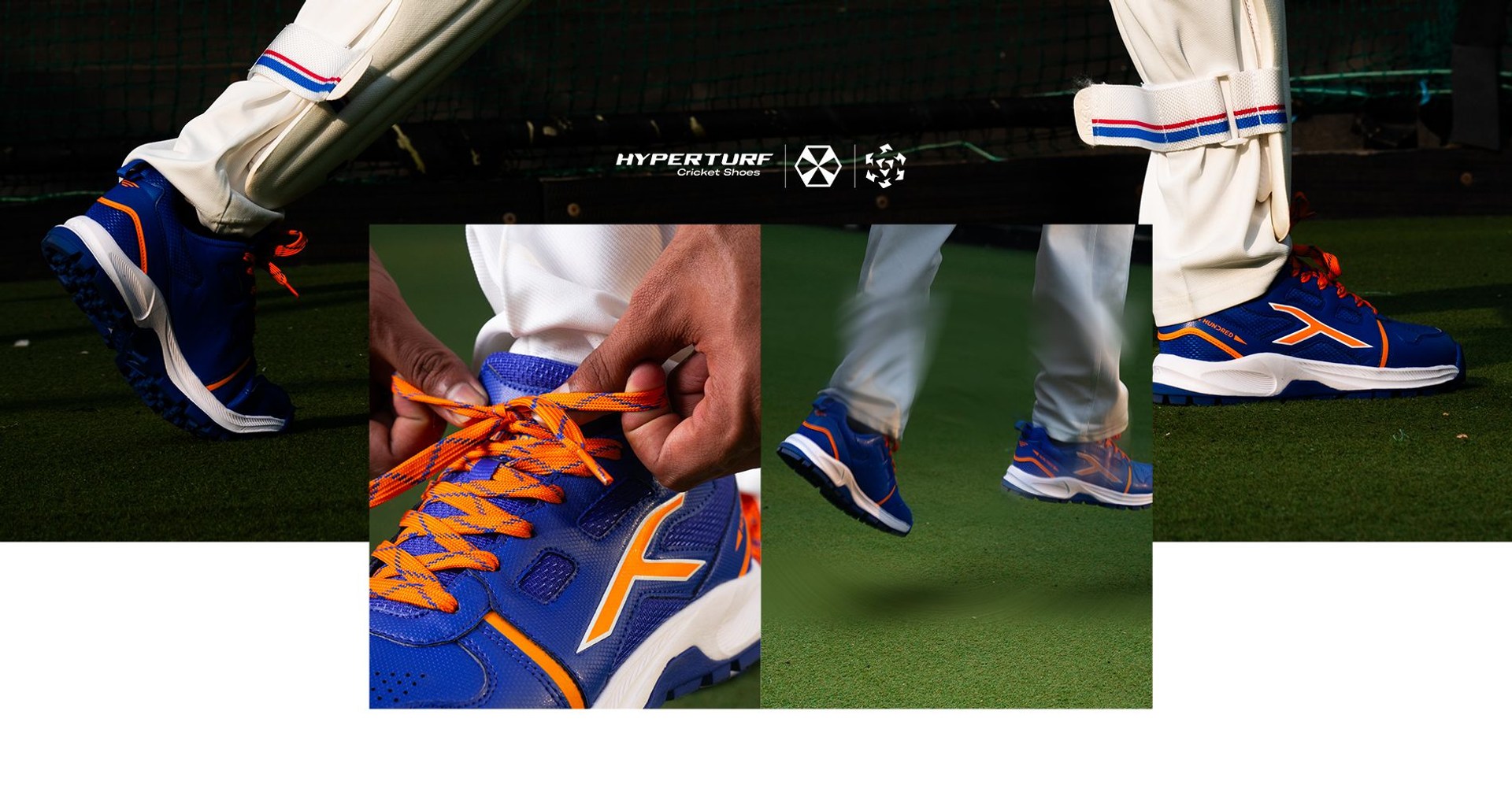 Hundred Hyper Turf Cricket Shoes