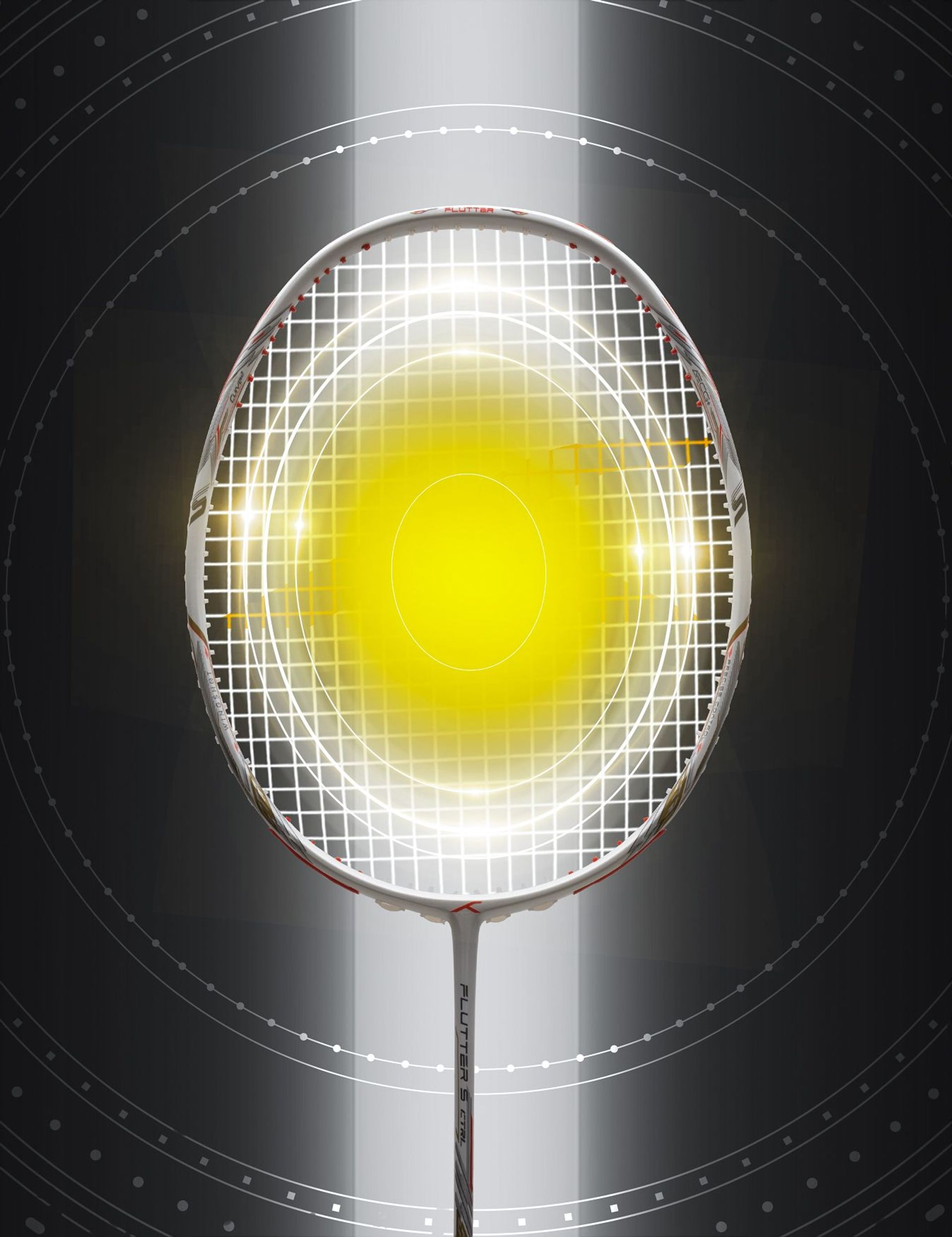 Flutter S CTRL - Badminton Racket - Curve2