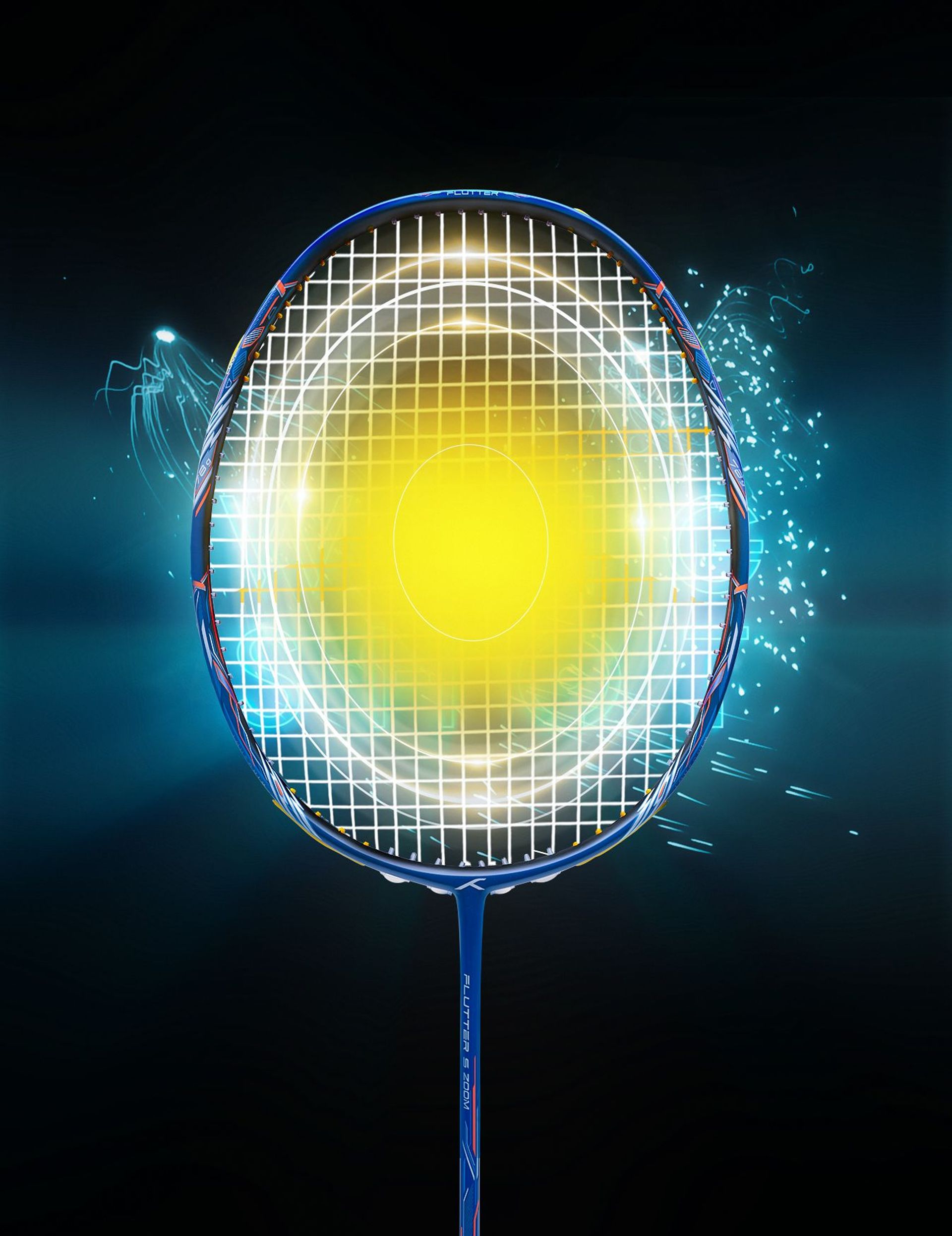 Flutter S Zoom - Badminton Racket - Curve2