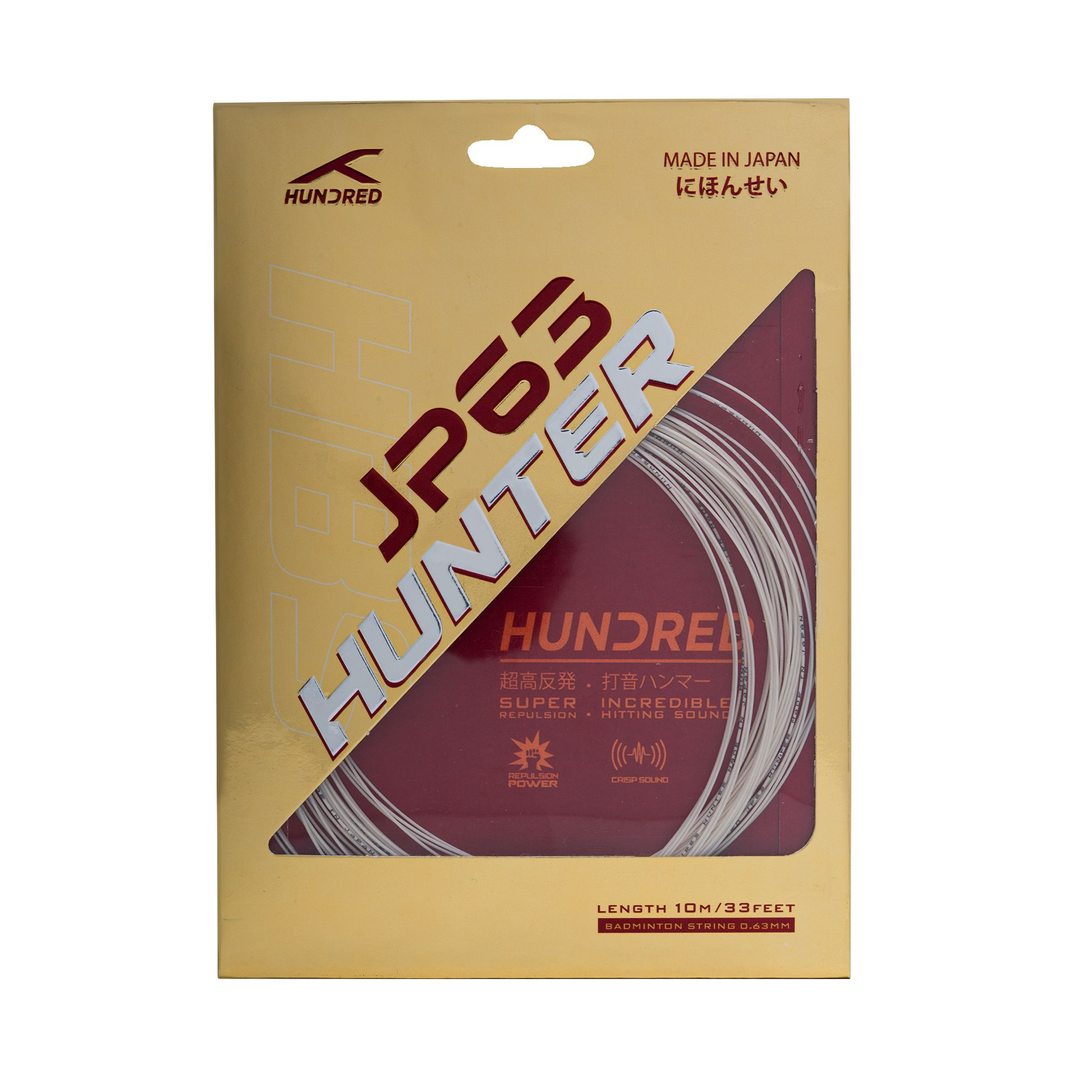 JP 63 Hunter - Ice White - Badminton String
