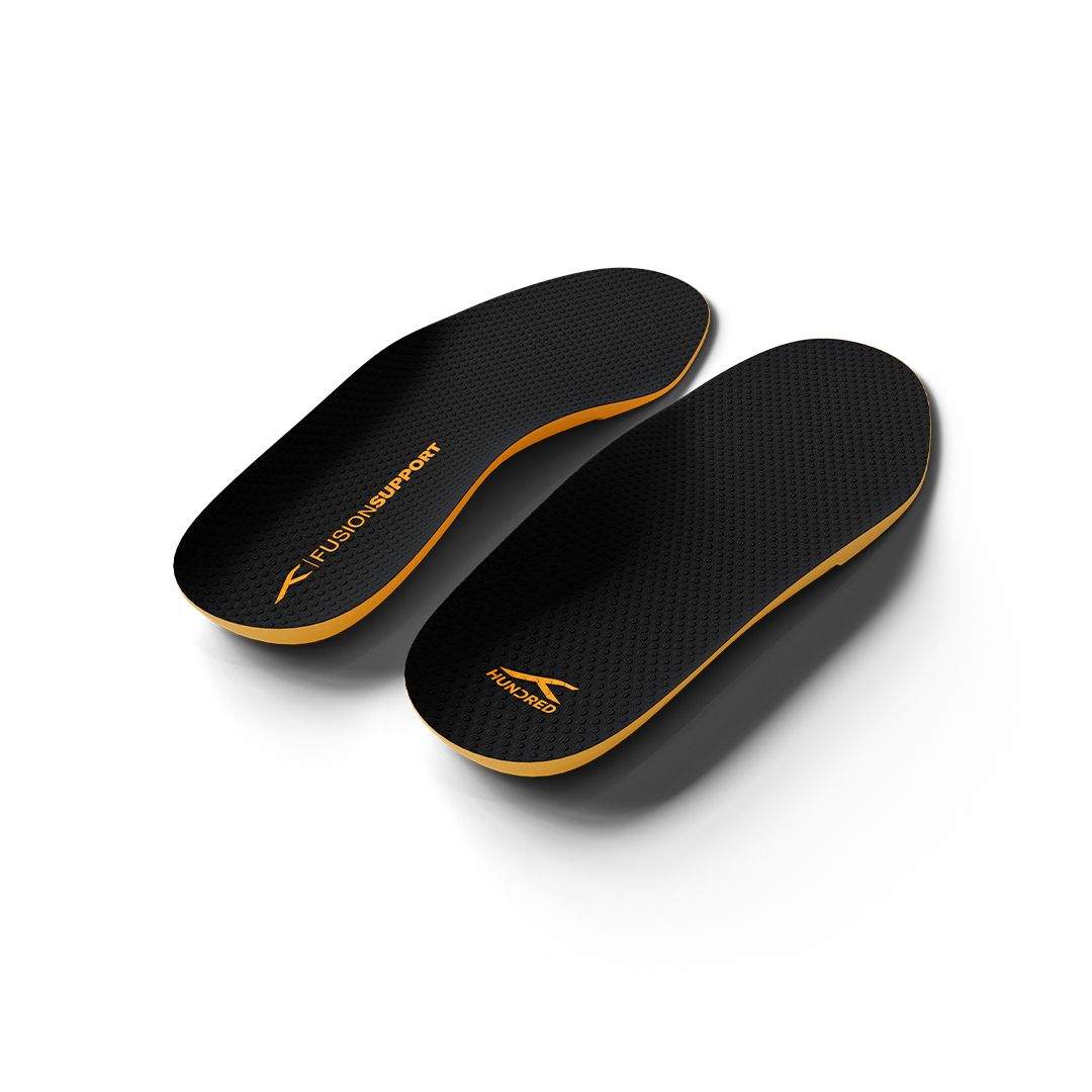 Hundred Fusion Support Orthotic Insoles : Perfect for someone suffering from Over Pronation , Flat Feet and Knock Knees 