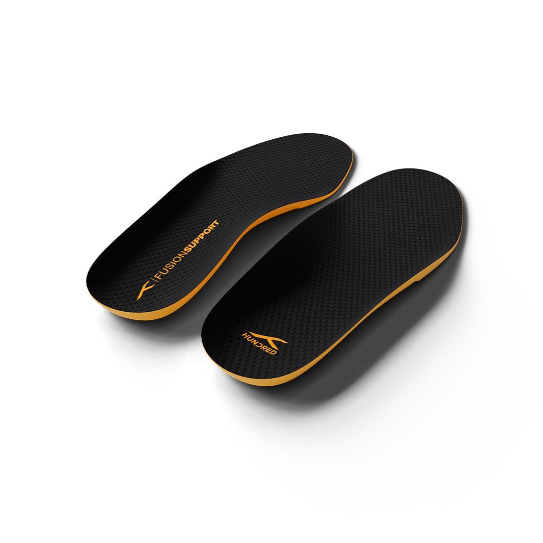 Hundred Fusion Support Orthotic Insoles : Perfect for someone suffering from Over Pronation , Flat Feet and Knock Knees 