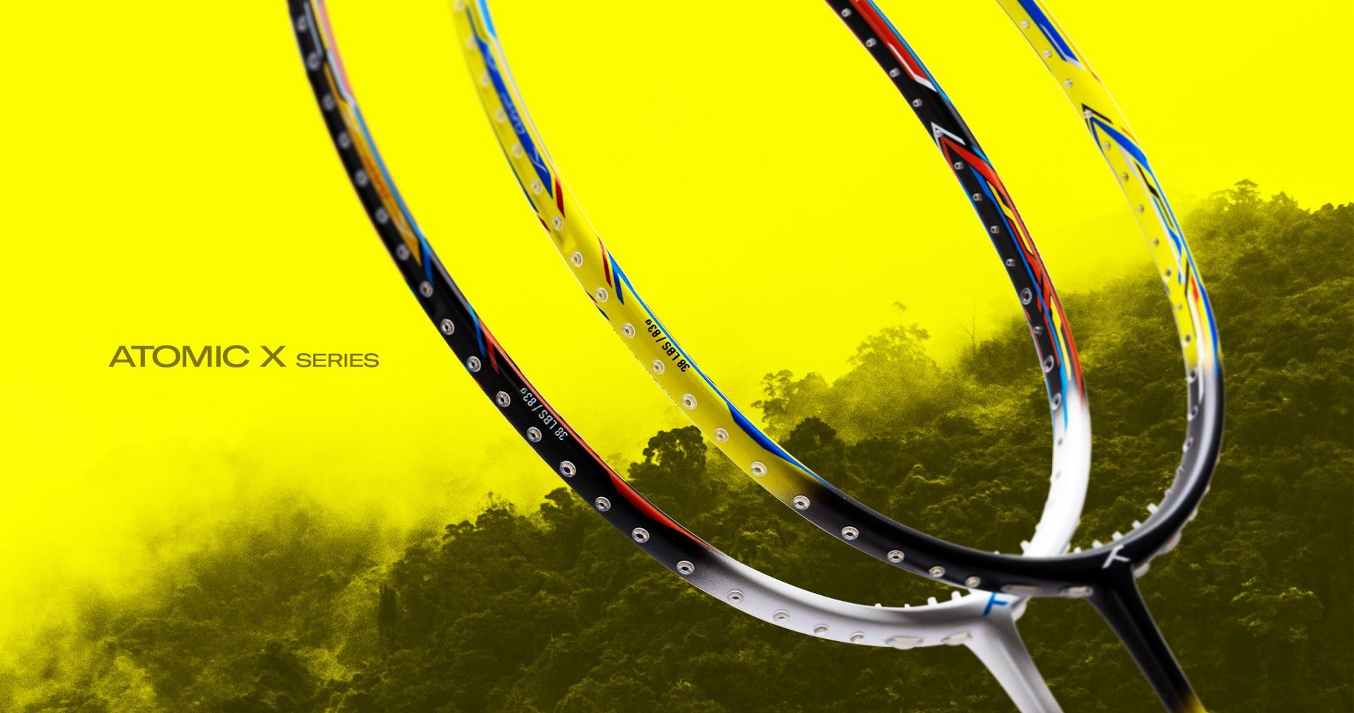 Hundred Atomic X Series Badminton Racket