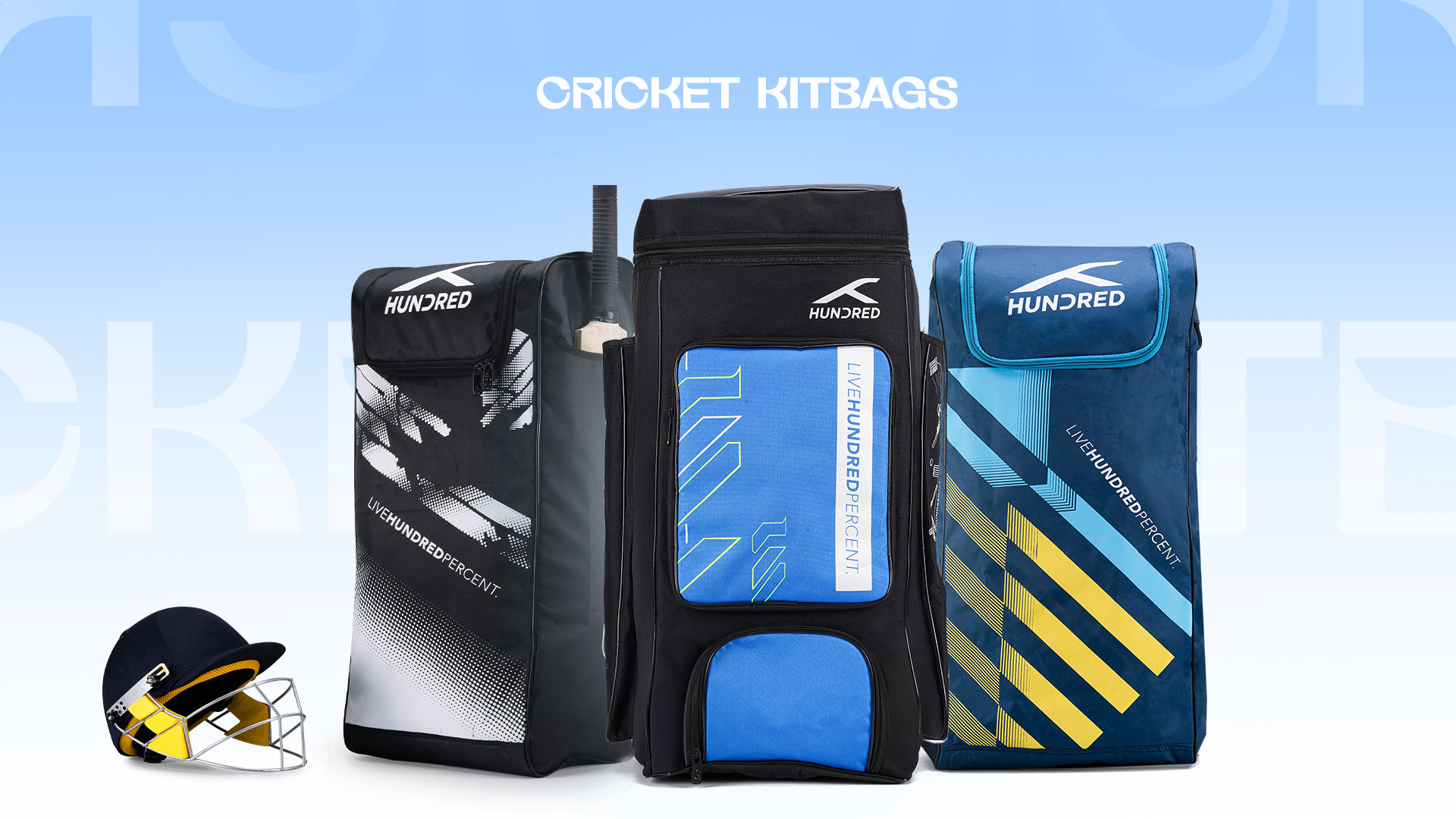 Hundred Cricket Kitbags are Now launched : Pack Like a Pro, Play Like a Legend!