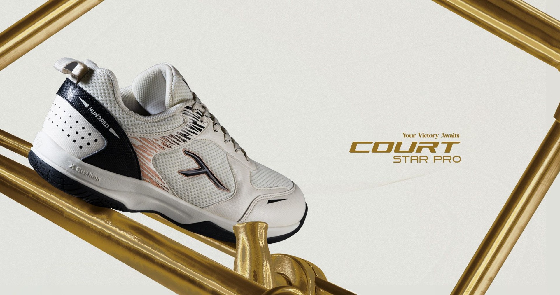 Hundred Court Star Pro Non Marking Badminton Shoes