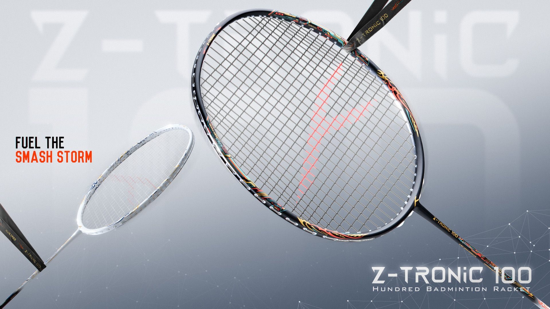 Hundred Z Tronic 100 badminton Racket