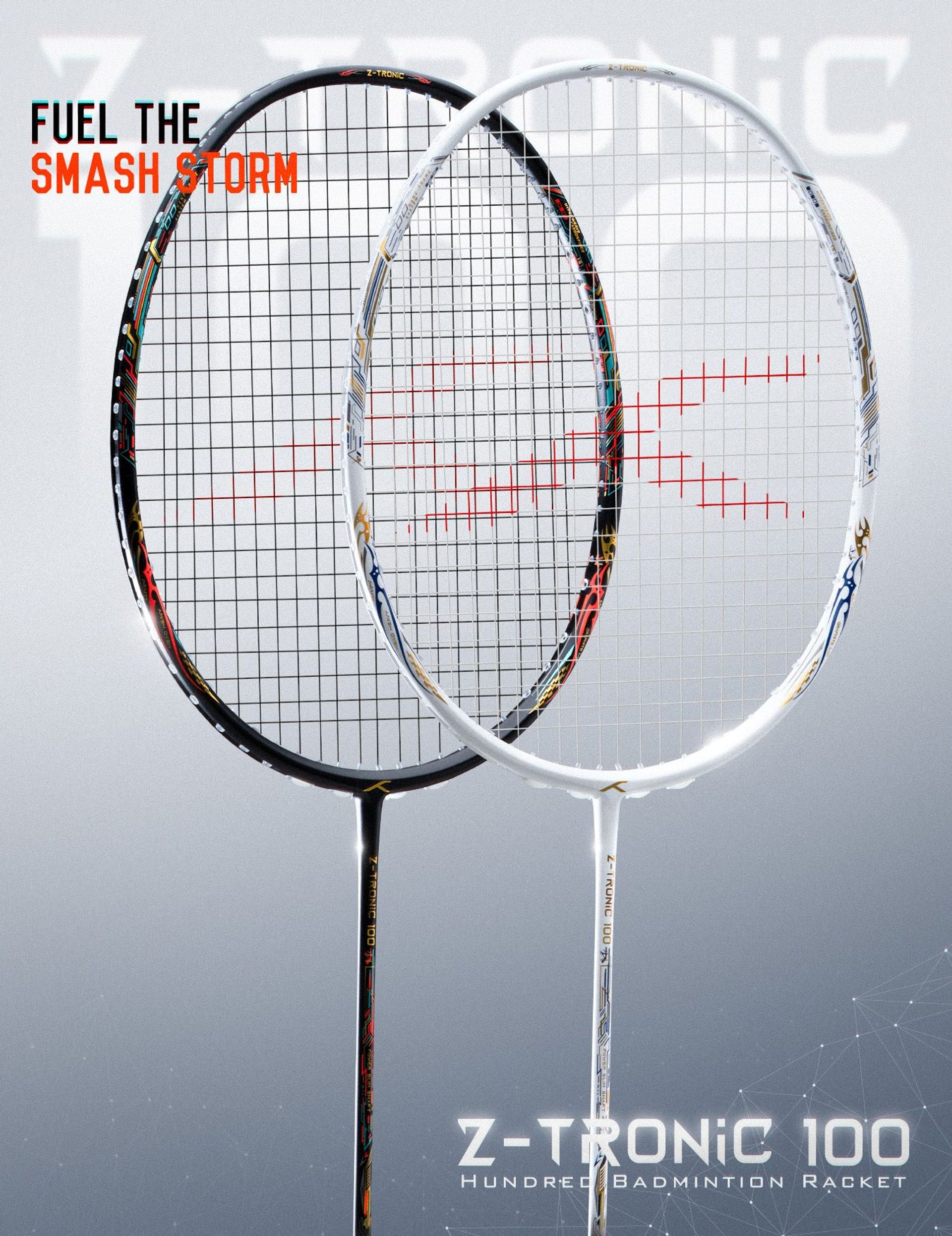 Hundred Z Tronic 100 badminton Racket