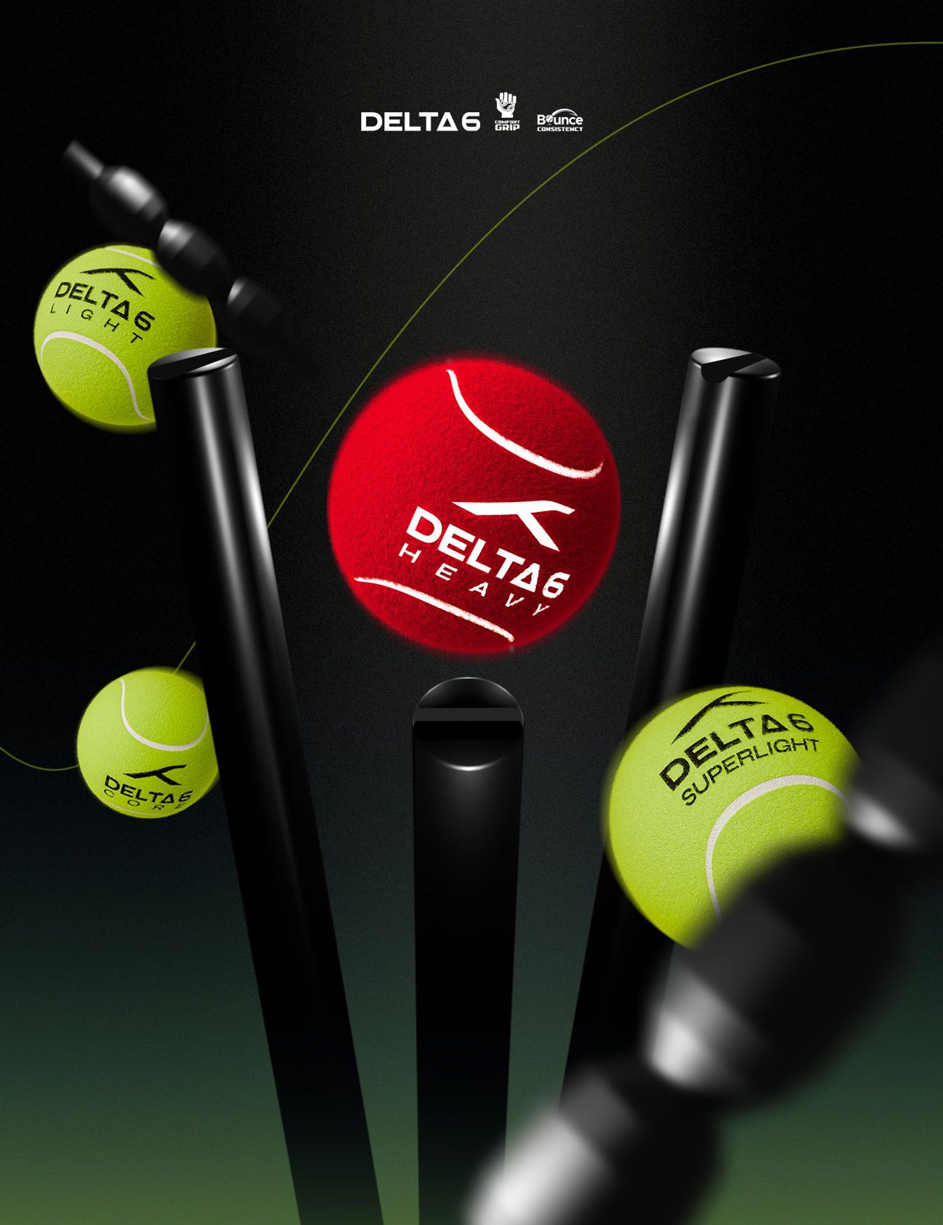 Get Bowled Over by Hundred Delta 6 Cricket Balls