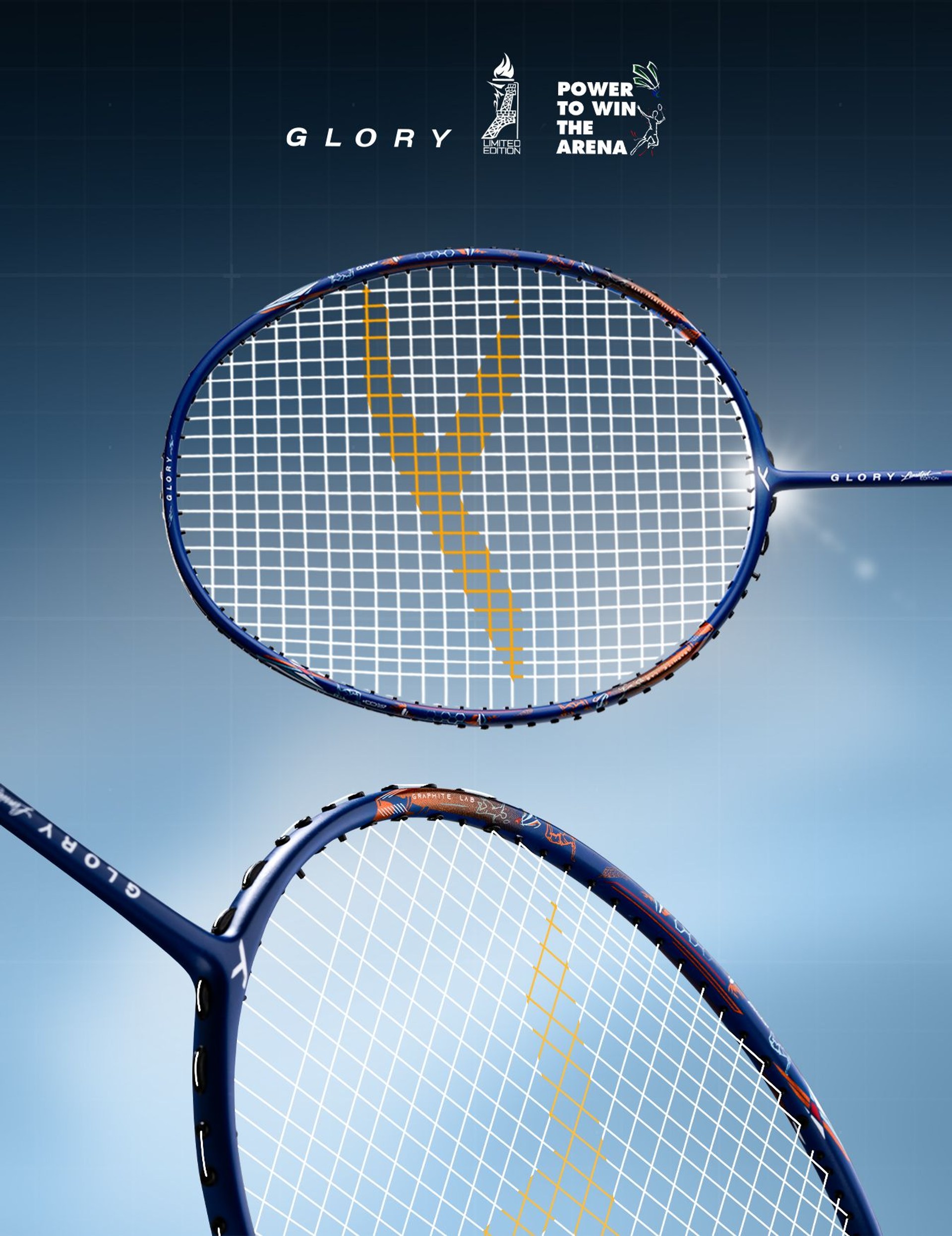 Hundred Glory Limited Edition Badminton Racket