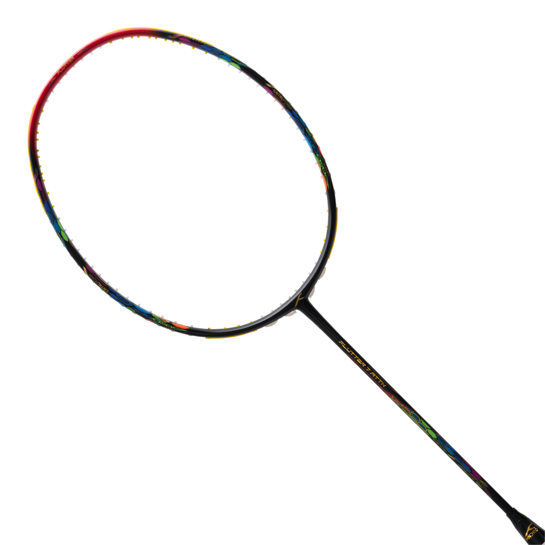 Flutter 7 Attk (Black/Red) - Badminton Racket