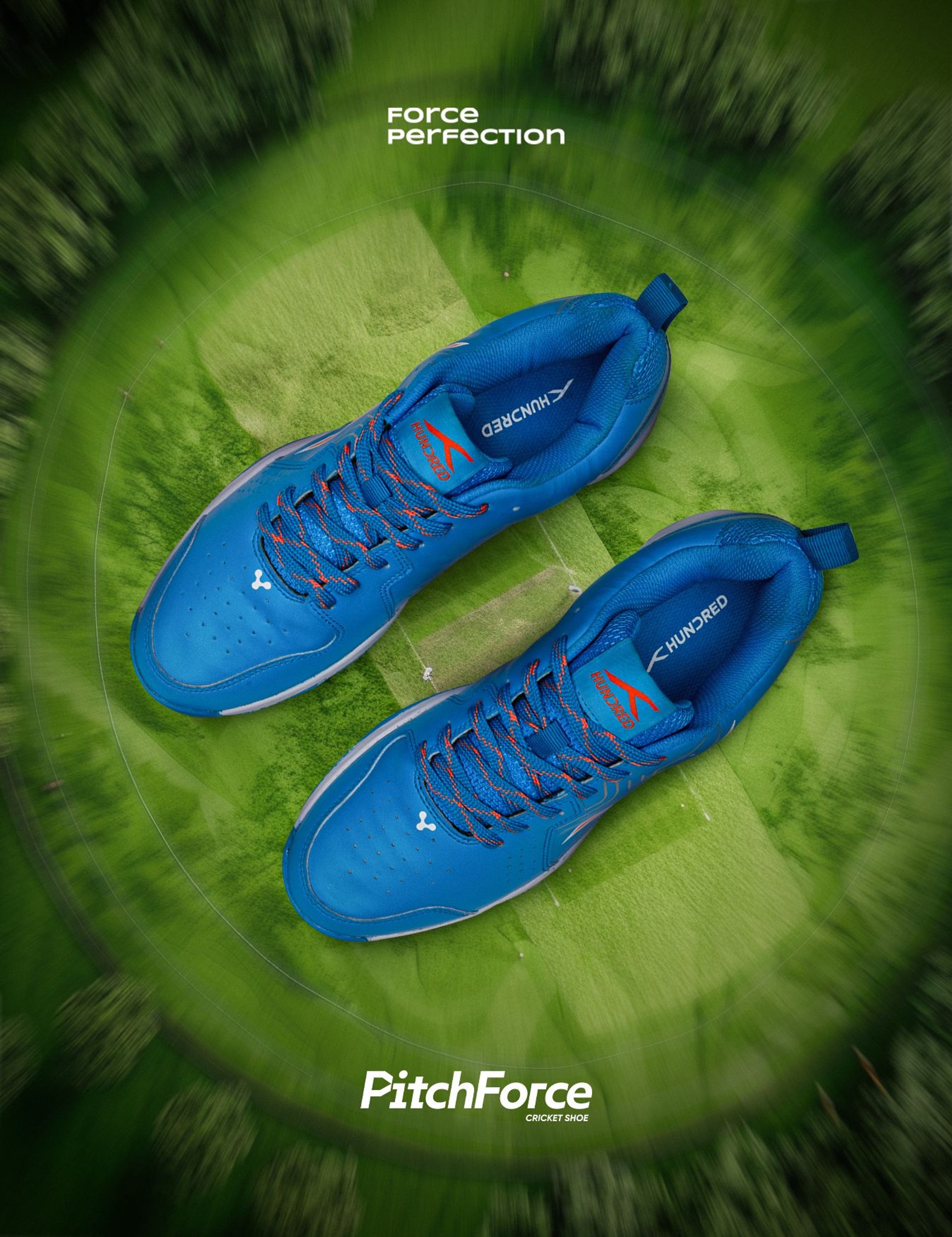 Hundred Pitch Force Cricket Shoes
