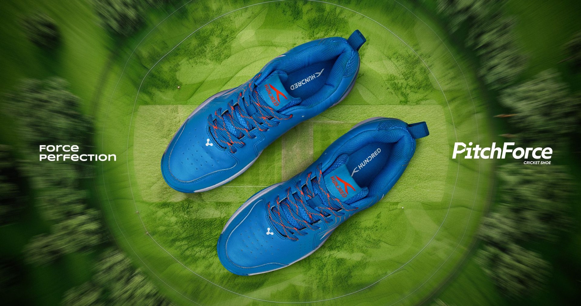 Hundred Pitch Force Cricket Shoes